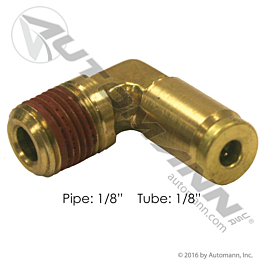 Brass PLC Male Elbow 1/8 X1/8in