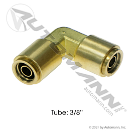 177.13B656 - Brass PLC Union Elbow 3/8in