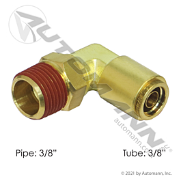 177.13B696C - Brass PLC Male SWL Elbow 3/8 X 3/8 in.