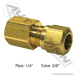 177.14666B - Female Connector DOT 3/8IN x 1/4NPT