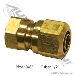 177.14668C - Female Connector DOT 1/2IN x 3/8NPT