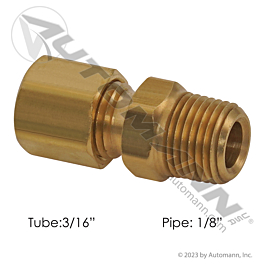 177.14683A - Male Connector 3/16in x 1/8in