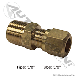 177.14686C - Male Connector DOT 3/8IN x 3/8NPT