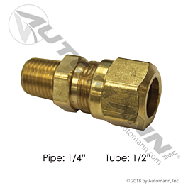 177.14688B - Male Connector DOT 1/2IN x 1/4NPT
