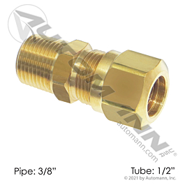 177.14688C - Male Connector DOT 1/2IN x 3/8NPT