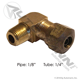 177.14694A - Male Elbow DOT 1/4IN x 1/8NPT