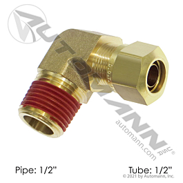 177.14698D - Male Elbow DOT 1/2IN x 1/2NPT