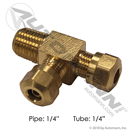 177.14714B - Male Run Tee DOT 1/4IN x 1/4NPT