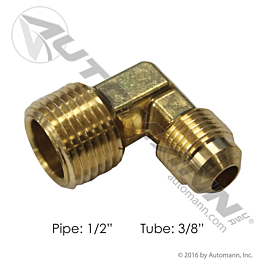 177.8496D - Male Elbow 3/8in SAE X 1/2in Pipe