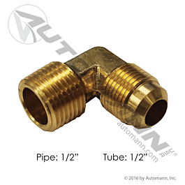 177.8498D - Male Elbow 1/2in SAE X 1/2in Pipe