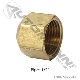 177.8568 - SAE Seal Cap Nut 1/2in