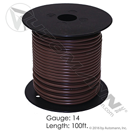 178.2114BN - Wire Primary 14 GA 100FT Brown