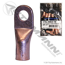 178.3064-10 - Lug Copper 1 GA 5/16in Stud - 10pk