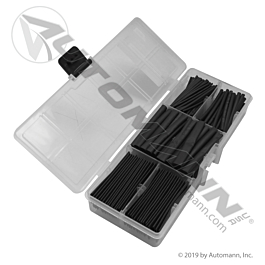 178.EK185BHS - Electrical Kit Black Heat Shrink 185pc