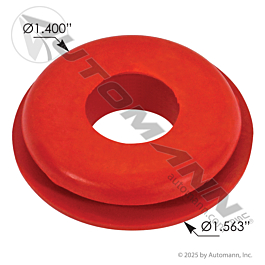 179.1011 - Gladhand Seal Red Poly Large Face