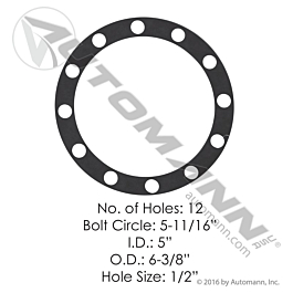 180.10606 - Drive Flange Gasket