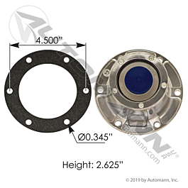 180.10641 - Hub Cap Without Side Fill Plug