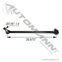 463.DS1218 - Drag Link 28.870in C to C Freightliner