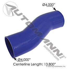 561.46366 - CAC Hose LH Freightliner 4" ID