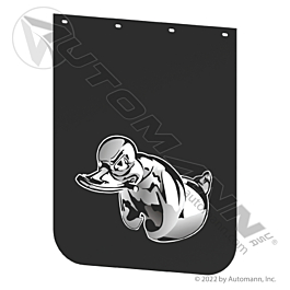 562.142430RDC - Rubber Duck Black Poly 24 x 30 x 0.17in