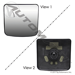 563.46068 - Mirror Glass Convex Freightliner