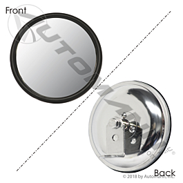 563.9001 - Convex Mirror w/ L Bracket 5in S.Steel