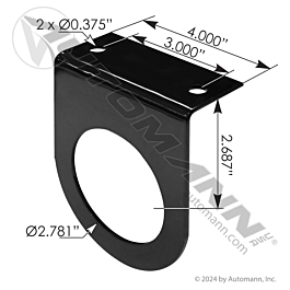 571.BK10 - Light Bracket 2.5in Round