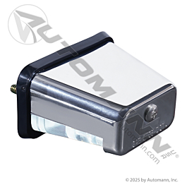 571.LD161L2-4 - License Light Chrome Body 2-Stud 2-Dio