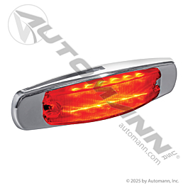 571.LD267CR12 - LED Clear Lens Red Marker SS