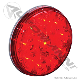 571.LD44R10 - LED S/T/T Light 4in Red Weathertight