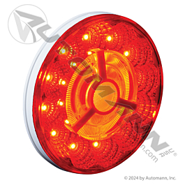 571.LD44R17 - LED S/T/T Light 4in Red 17-Diode