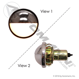 571.LG163L - License Light 1-1/4in