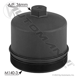 572.23108 - Oil Filter Screw Cap Detroit DD13 DD15