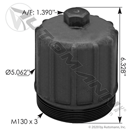 572.23308 - Engine Fuel Filter Cap Detroit DD15