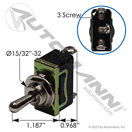 577.3004 - Toggle Switch MOM On-Off-MOM On