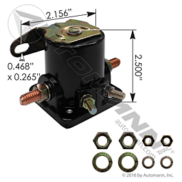 577.3040-24 - Starter Solenoid 4 Terminal 85A 24V