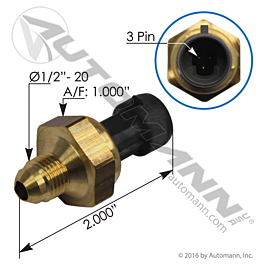 577.55622 - Exhaust Back Pressure Sensor IHC