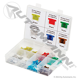 577.AMFLP100-KT - Mini Blade Fuse Low Profile Asst 100pc