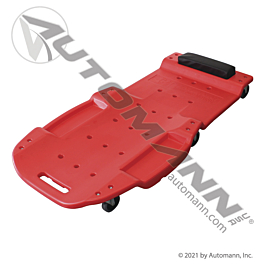 579.2003RD - Creeper Low Profile Plastic HD Red 47in