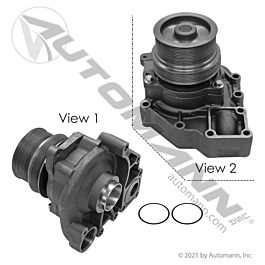 800.3684449 - Water Pump Cummins ISX