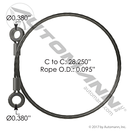 HLK2047 - Hood Cable Peterbilt