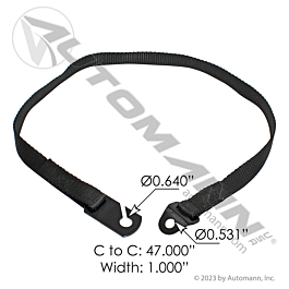 HLK2767 - Hood Strap 47'' (1194mm) Freightliner