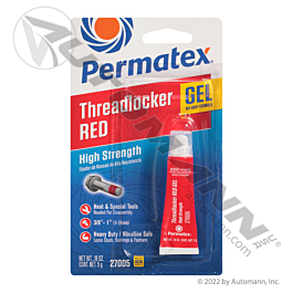 PRX27005 - High Strength Threadlocker Red Gel