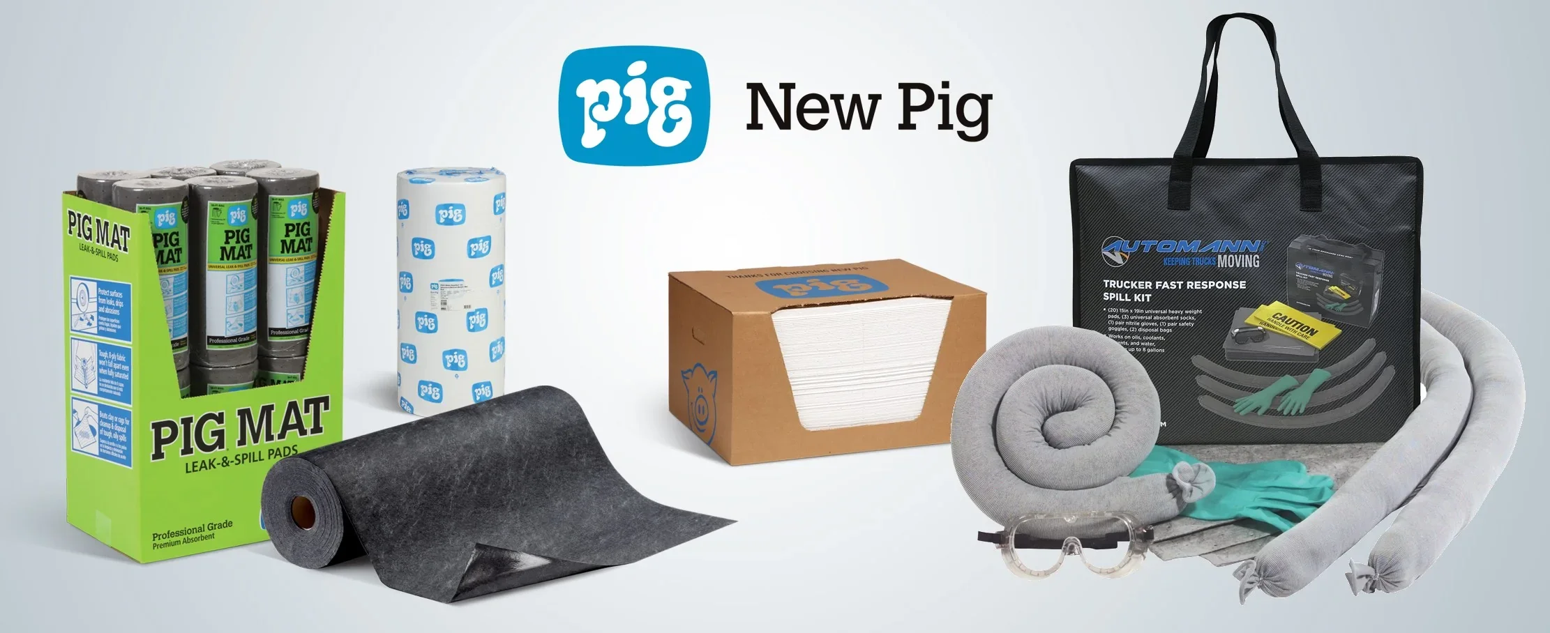 Automann Adds New Pig Absorbents And Spill Containment