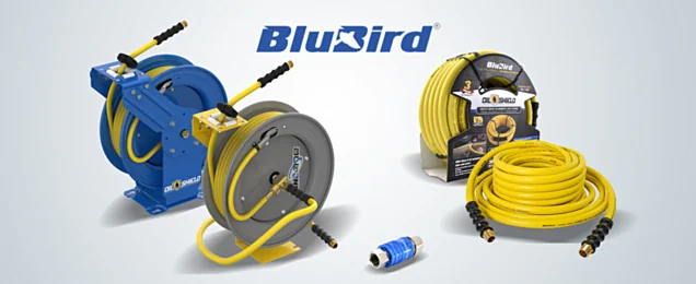 Automann adds Blubird Industries Rubber Hoses & Hose Reels