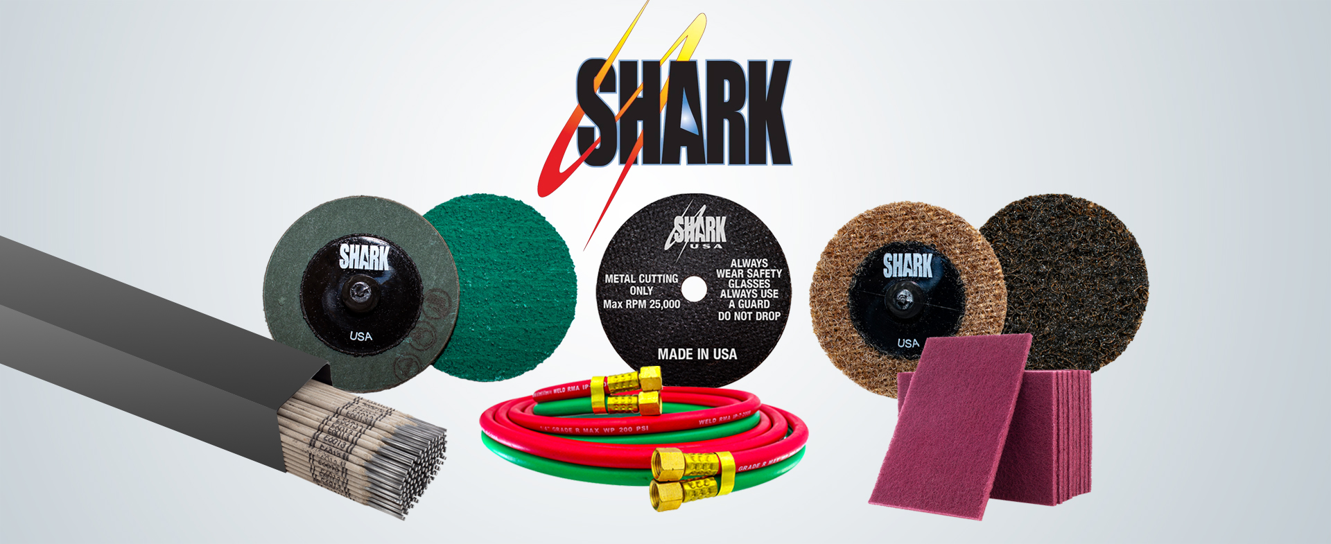 Automann Adds Shark Industries Abrasive & Welding Products