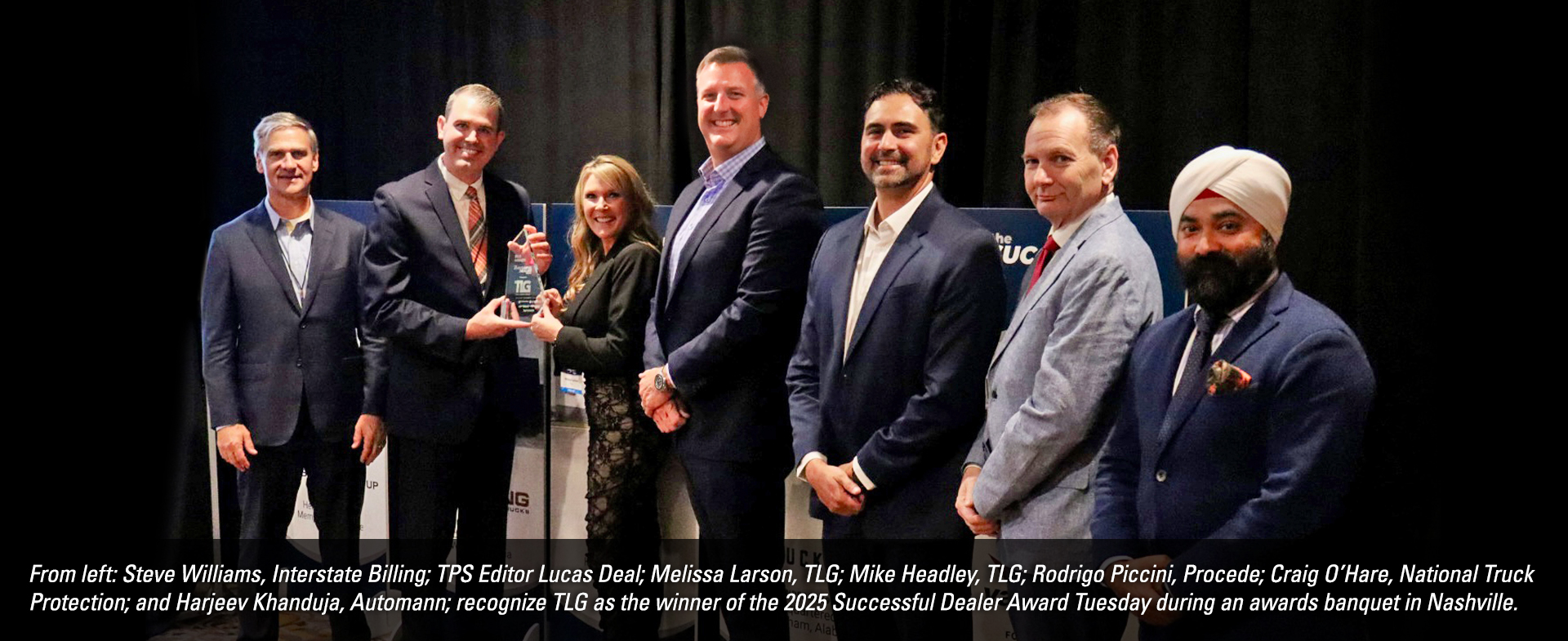 Congratulations to TLG, 2025 Successful Dealer Award Winner
