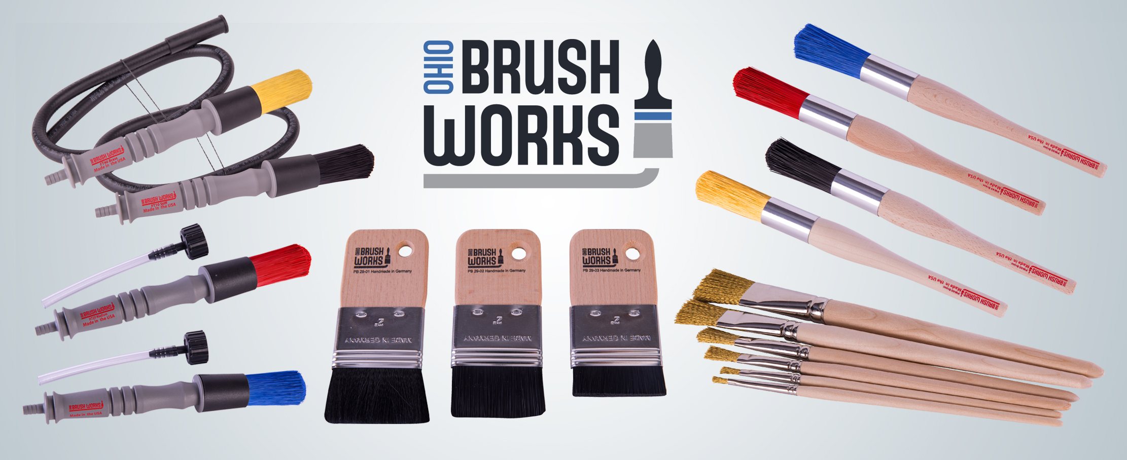Automann Adds Shop Brushes by Ohio Brush Works