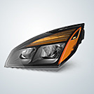 New Design Cascadia P4 Headlamps