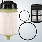 MAHLE OE Fuel Filter Kits for Detroit Diesel DD13, DD15, DD16